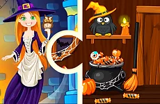 Witchs House Halloween Puzzles