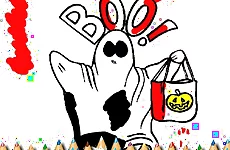 Halloween Coloring Book