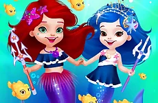 Cute Mermaid Dress Up Game for Girl