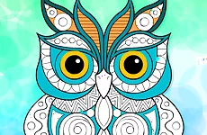 Zentangle Coloring Book