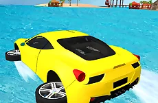 Water surfing Car Game