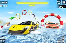 Water Car Stunt Racing