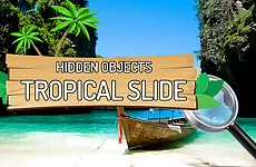 Hidden Objects Tropical Slide