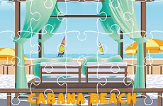 Cabana Beach Jigsaw