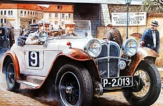 Painting Vintage Cars Jigsaw Puzzle 2