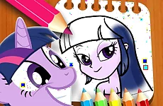 Equestria Girls Coloring Book