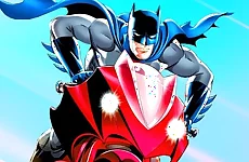 Batman Motorbike Racing