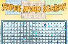 Super Word Search Game