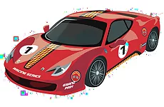 Sport Cars Coloring