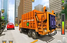 US City Garbage Cleaner: Trash Truck 2020