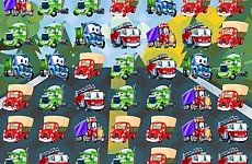 Cartoon Trucks Match 3