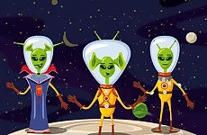 Aliens In Space Hidden