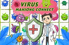 Virus Mahjong Connection