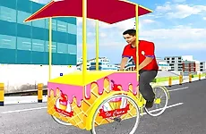 City Ice Cream Man Free Delivery Simulator Game 3