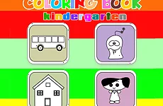 Coloring Book Kindergarten