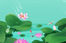 Lotus Flowers Slide