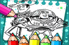 Toy Story Coloring Book