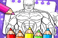 Batman Beyond Coloring Book