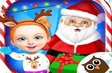 Christmas Game Frozen Match 3 Game Sweet Baby Girl
