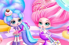 Cotton Candy Style Hair Salon