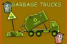 Garbage Trucks Hidden Trash Can