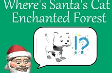 Where's Santa's Cat Enchanted Forest