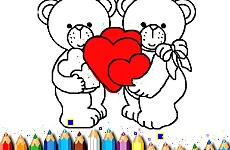 Happy Valentines Day Coloring