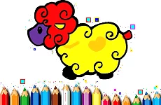 Baby Sheep Coloring Game