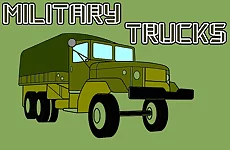 Military Trucks Coloring