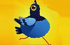 Cartoon Pigeon Jigsaw