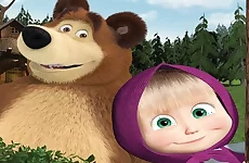 Farm Masha and the Bear Educational Games online