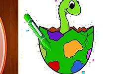Dinosaurs Coloring Book Part I