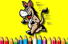 BTS Donkey Coloring Book