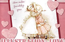 Illustration Love Puzzle
