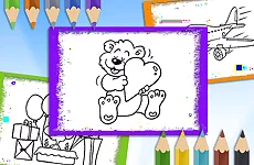 Cartoon Coloring Book