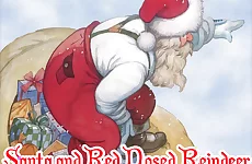 Santa and Red Nosed Reindeer Puzzle