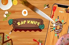 Zap knife: Knife Hit to target