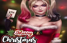Harley Quinn Christmas Sweater Dress Up