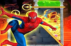 Spiderman Rescue - Pin Pull Challange