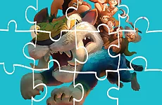 The Croods Jigsaw Game