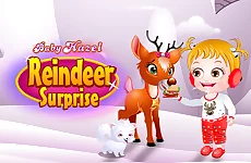 Baby Hazel Reindeer Surprise