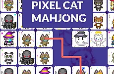 Cat Pixel Mahjong