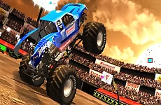 Monster Truck Dessert Racing Game 3D 2019