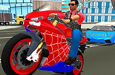 Hero Stunt Spider Bike Simulator 3d