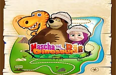 Masha and The Bear dinosaur