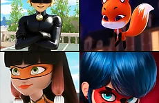 Blocks Miraculous ladybug Match