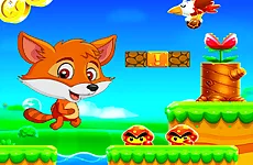 Super Fox World Jungle Adventure Run