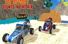 Offroad Kart Beach Stunt : Buggy Car Drive Game