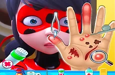 ladybug miraculous Hand Doctor - Fun Games for Gir