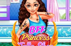 Bff Princess Tatoo Shop